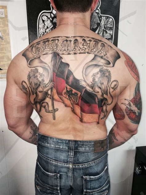 sidmaske:germania-themed-back-piece-culture-male-germany-germania ...