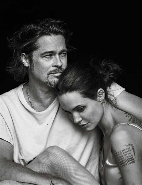 Angelina Jolie and Brad Pitt - Photoshoot for Vanity Fair Magazine ...