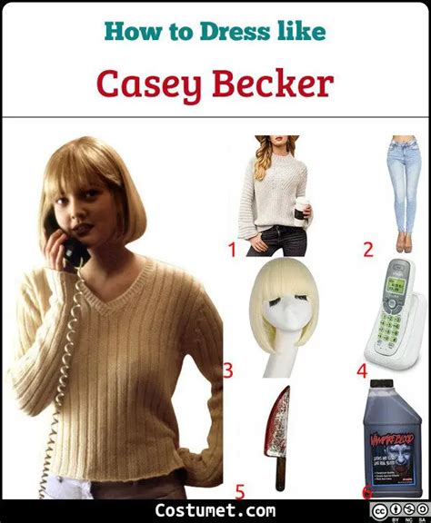 Casey Becker (Scream) Costume for Halloween