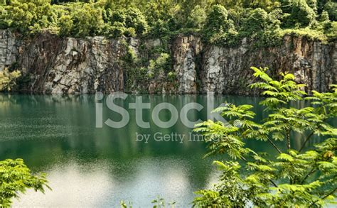 Pecan Quarry, Pulau Ubin Island, Singapore Stock Photo | Royalty-Free ...