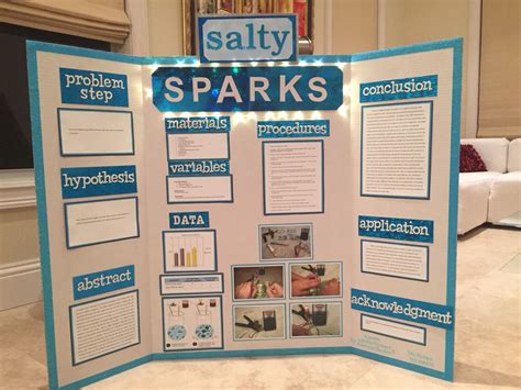 Saltwater Circuit Project for 6th Grade