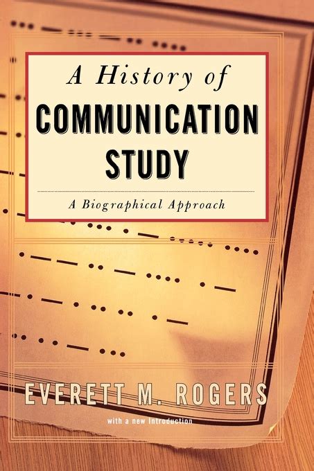 History Of Communication Study | Book by Everett M. Rogers | Official ...