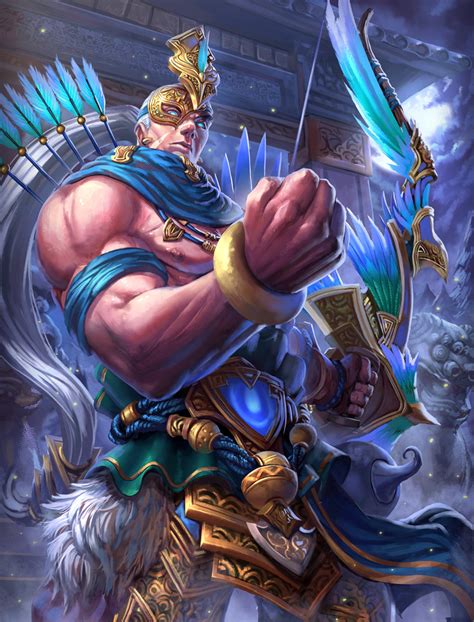 ArtStation - Hou yi Alternative skin , Brolo