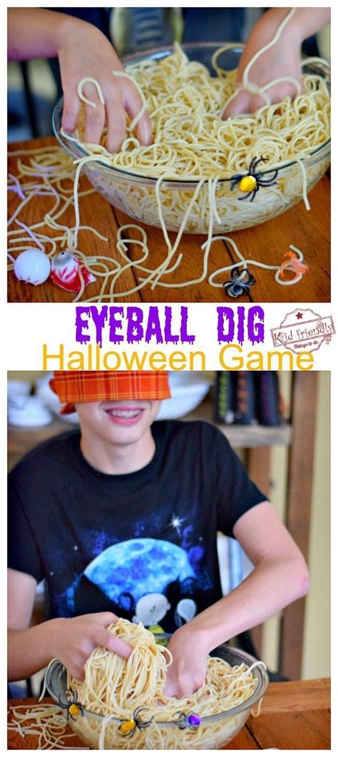 Fun Eyeball Dig Halloween Game for Kids and Teens to Play | Fun ...