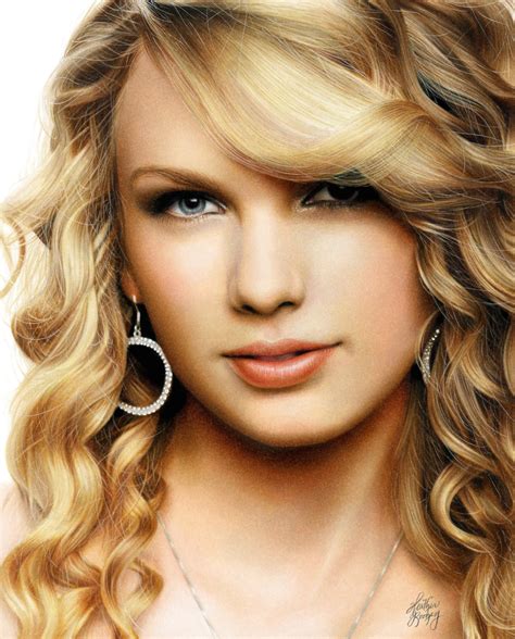 Colored pencil drawing of Taylor Swift... - Heather Rooney Art | Facebook