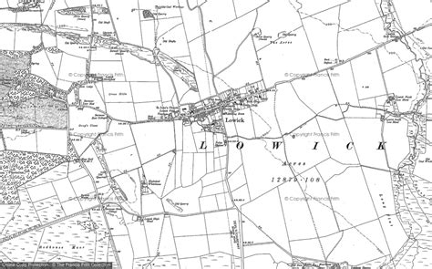 Old Maps of Lowick, Northumberland - Francis Frith