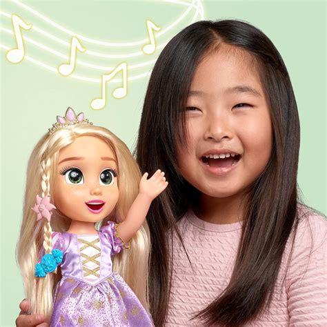 Disney Princess Rapunzel Singing Doll with Glowing Hair and Music in ...