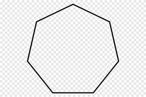 Free download | White heptagonal illustration, Heptagon, shapes png ...