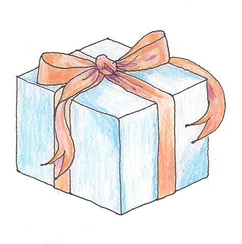 Gift clipart sketch, Gift sketch Transparent FREE for download on ...