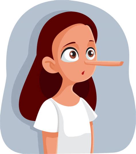 Compulsive Liar stock vectors - iStock