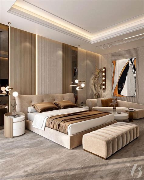 modern luxury bedroom/bedroom color / bedroom accent wall | Modern ...