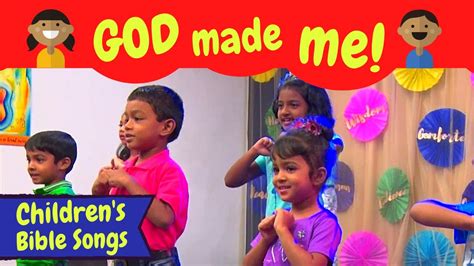 God made me | BF KIDS | Sunday School songs | Bible songs for kids ...