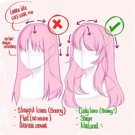 Some small tips at drawing hair since I’m not really good at tutorials ...