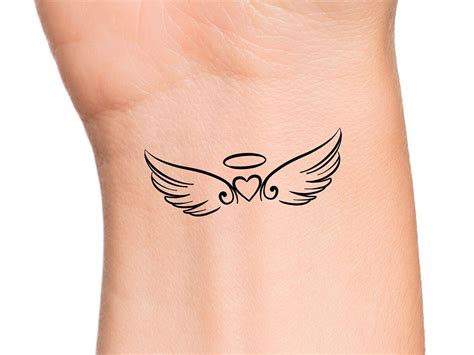 Angel Wings Temporary Tattoo - Etsy Australia