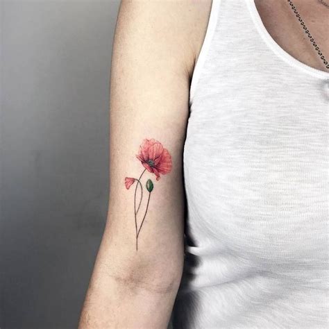 60 Beautiful Poppy Tattoo Designs for Women | TattooAdore | Poppies ...