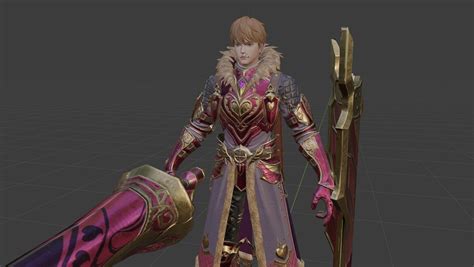 3D asset King wiglaf armor | CGTrader