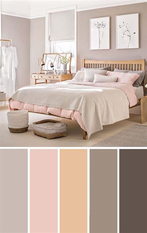 20 Beautiful Bedroom Color Schemes ( Color Chart Included ) | Decor ...