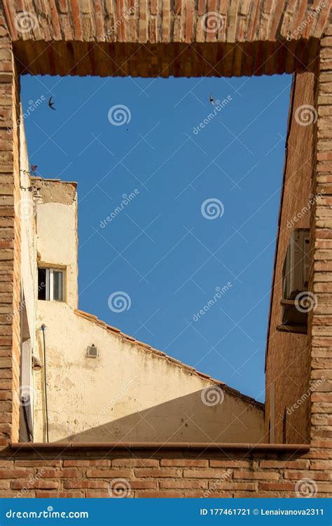 Details of Facades of Buildings in the City of Toledo Stock Image ...