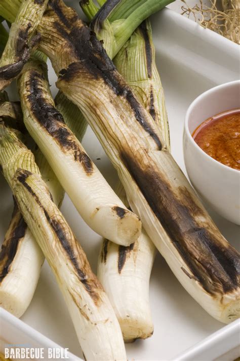 Grilled Calcots (or Scallions or Leeks) - Barbecuebible.com