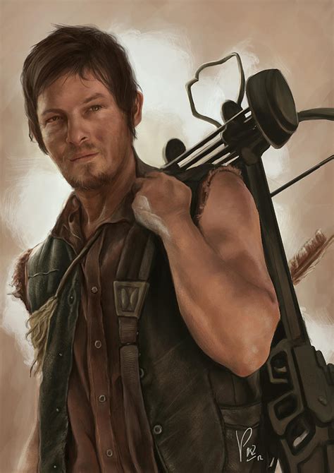 Daryl Dixon by fishglow on DeviantArt