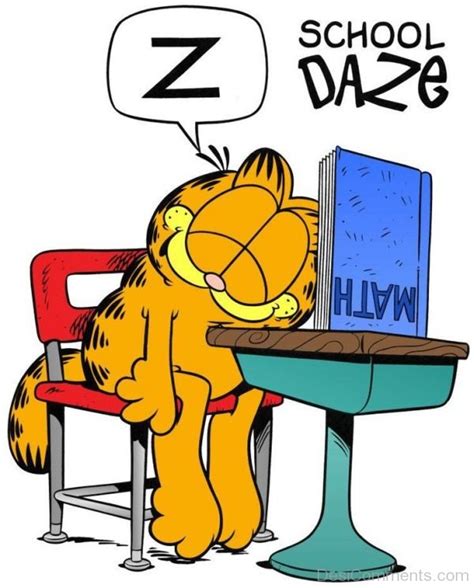 Garfield Sleeping Picture - Desi Comments