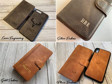 Leather Custom Service Monogram Personalization - Etsy