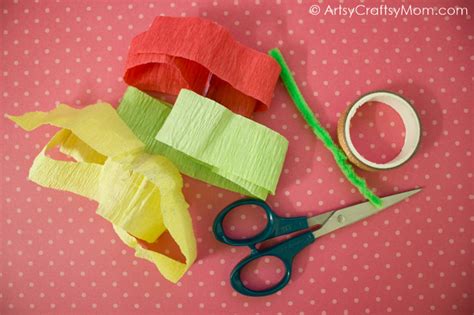 Handmade Crepe Paper Flower Cards - Artsy Craftsy Mom