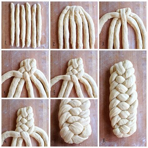 How To 6 Braid Challah | Sinargarut.com