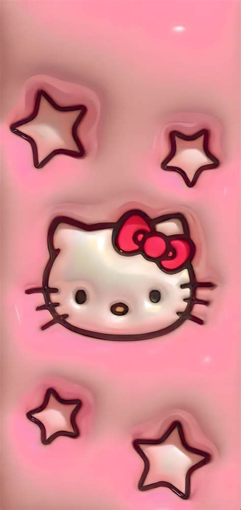 sanrio/hello kitty 3d wallpaper in 2023 | Pink wallpaper hello kitty ...