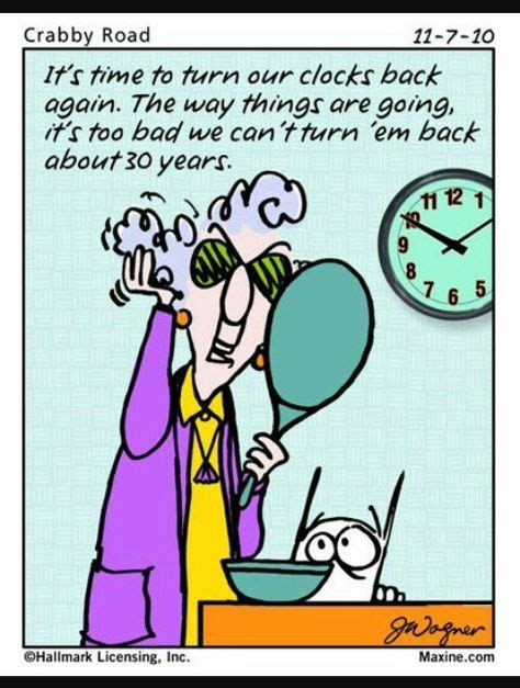 Daylight savings time | Maxine, Daylight savings time, Funny cartoons