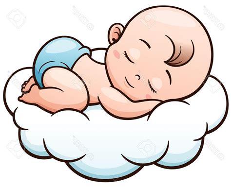 Sleeping Baby Angel Clipart