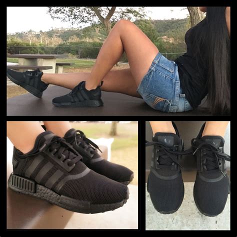 Adidas Triple Black NMD #AdidasNMD #NMD | Black nmd, Trending sneakers ...