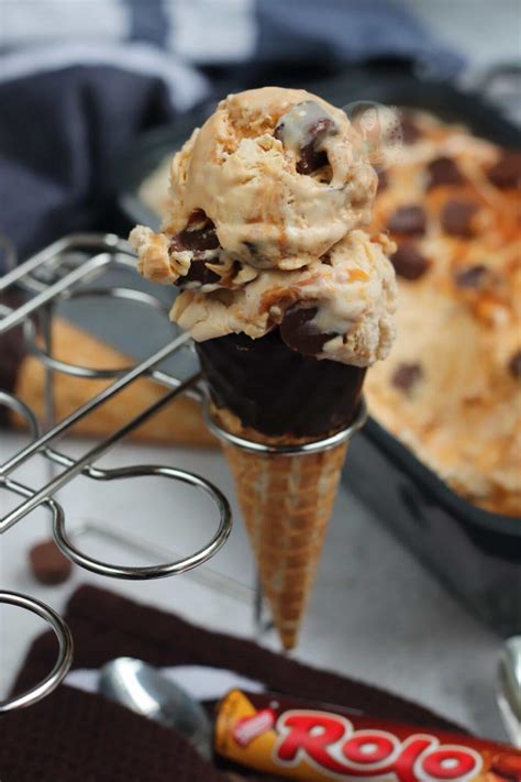 Rolo Ice Cream! - Jane's Patisserie