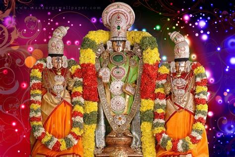 Lord Sri Venkateswara With His Divine Consorts | Tirumalesa