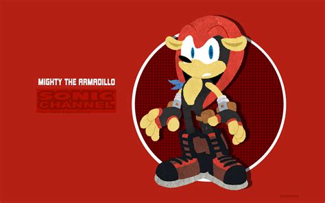 Mighty The Armadillo - New Sonic Channel Style by Bakahorus on DeviantArt