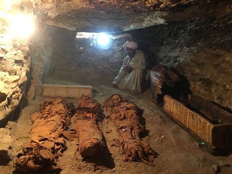 Ancient Goldsmith's Tomb Filled with Mummies Discovered in Luxor | Live ...