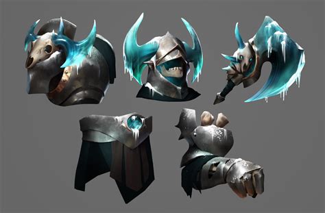 ArtStation - Frost Armor Set