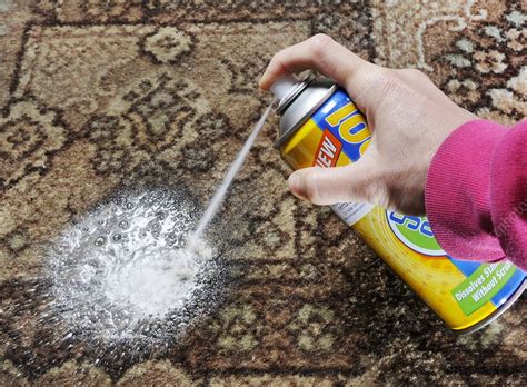 Carpet stain remover spray - Stock Image - C016/4420 - Science Photo ...