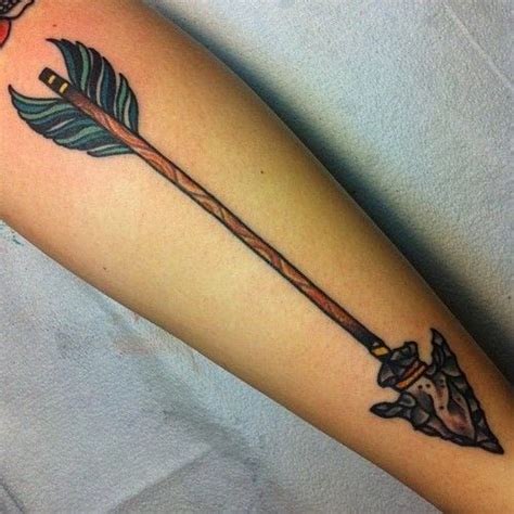 Traditional American Arrow Tattoo