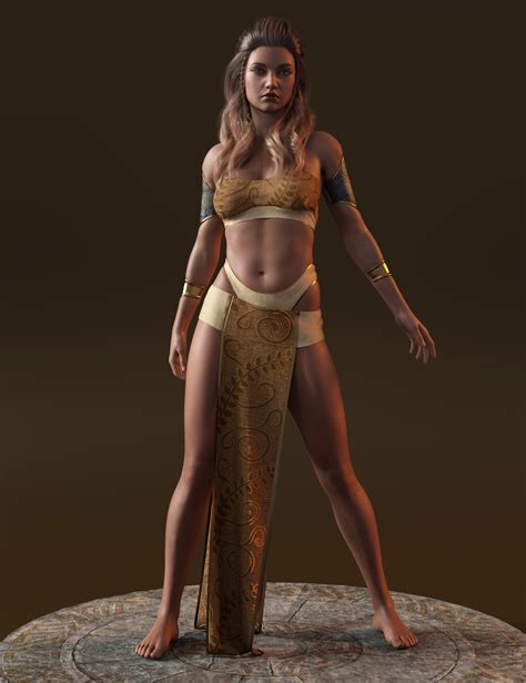 dForce Heroic Loincloth Outfit for Genesis 8 and 8.1 Female | Daz 3D