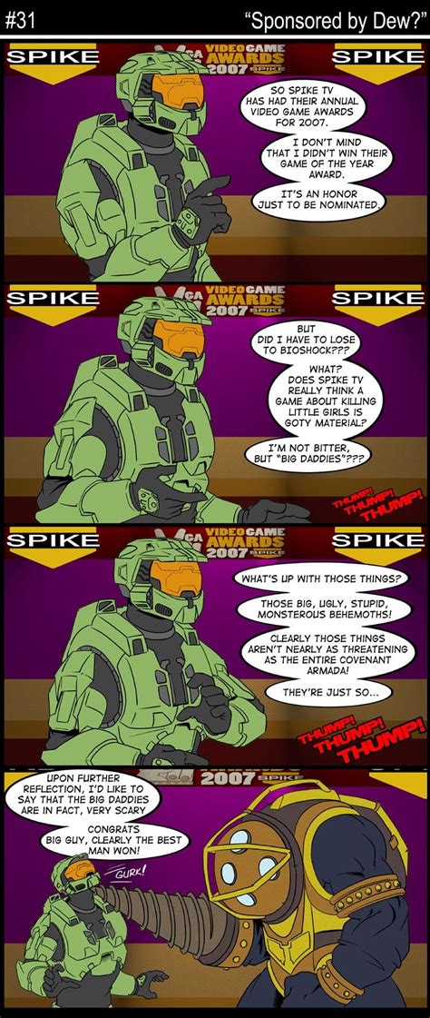 Another Halo Comic Strip | Video game awards, Comic strips, Halo