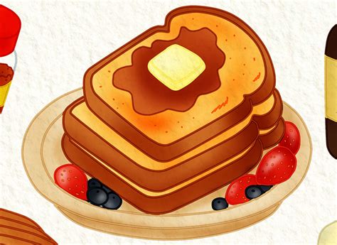 How To Draw French Toast