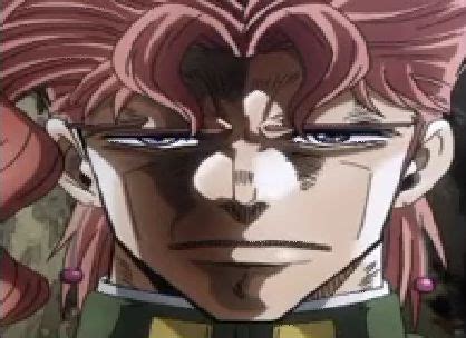 kakyoin straight face Blank Template - Imgflip