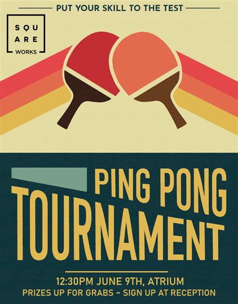 Members Ping Pong Tournament - The Square