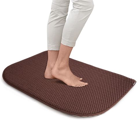 Amazon.com: MICRODRY Extra Thick Anti Fatigue Memory Foam Kitchen Mat ...