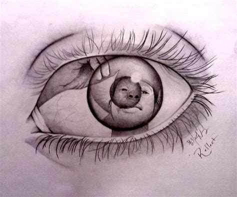 Reflection by MontyKVirge on deviantART | Eye drawing, Reflection ...