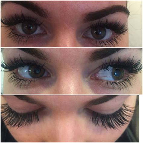 More of long lashes Russisn Lash extensions with bottom lash extensions ...