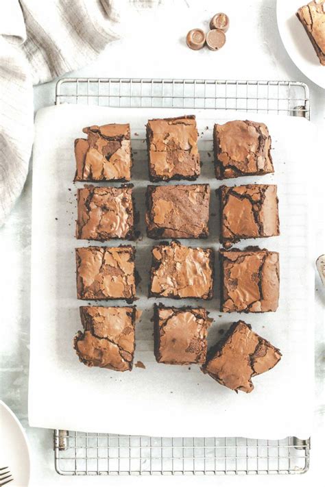 Rolo Brownies - Crumbs and Corkscrews