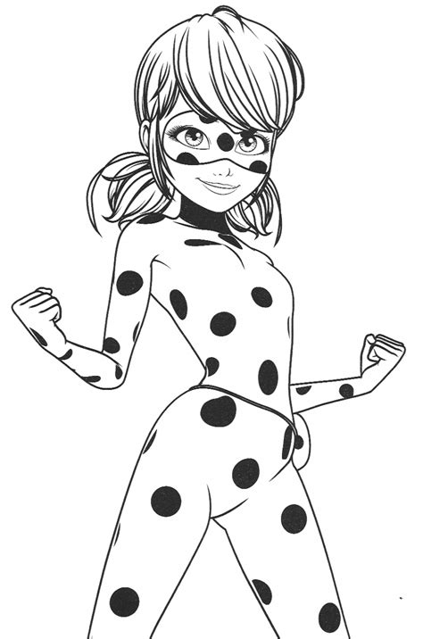 New beautiful Miraculous Ladybug coloring pages - YouLoveIt.com