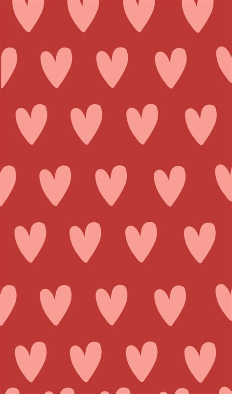 Red Heart Background